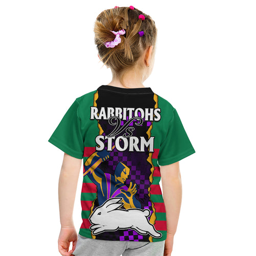 nrl-combine-rabbitohs-and-storm-kid-t-shirt