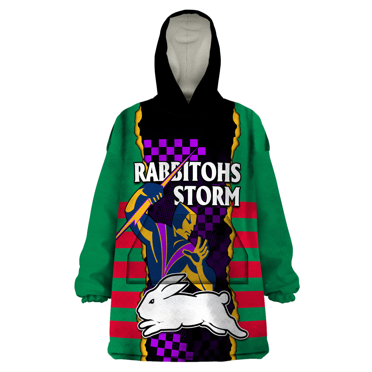 nrl-combine-rabbitohs-and-storm-wearable-blanket-hoodie