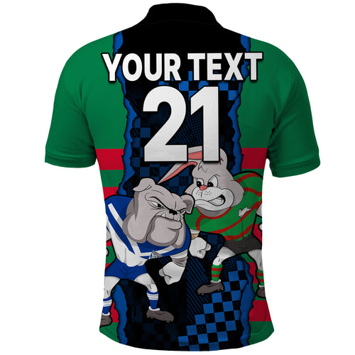 custom-text-and-number-nrl-combine-rabbitohs-and-bulldogs-polo-shirt