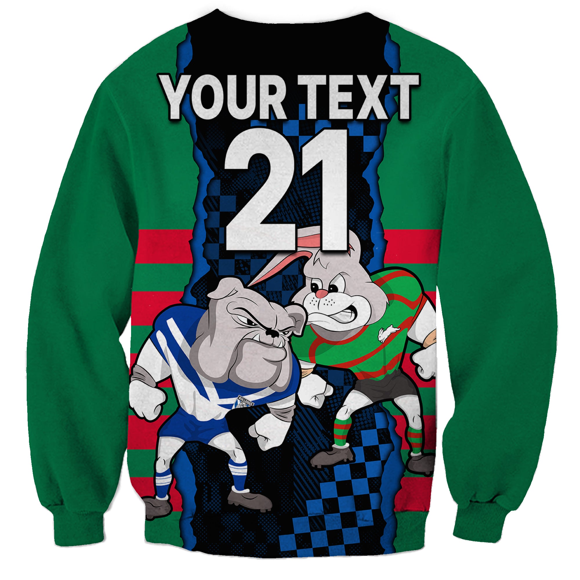 custom-text-and-number-nrl-combine-rabbitohs-and-bulldogs-sweatshirt
