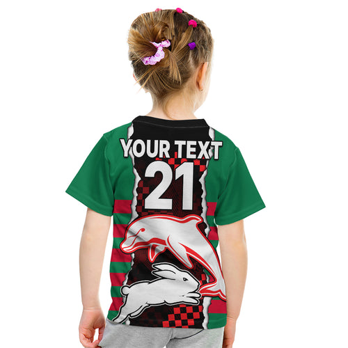 custom-text-and-number-nrl-combine-rabbitohs-and-dolphins-kid-t-shirt