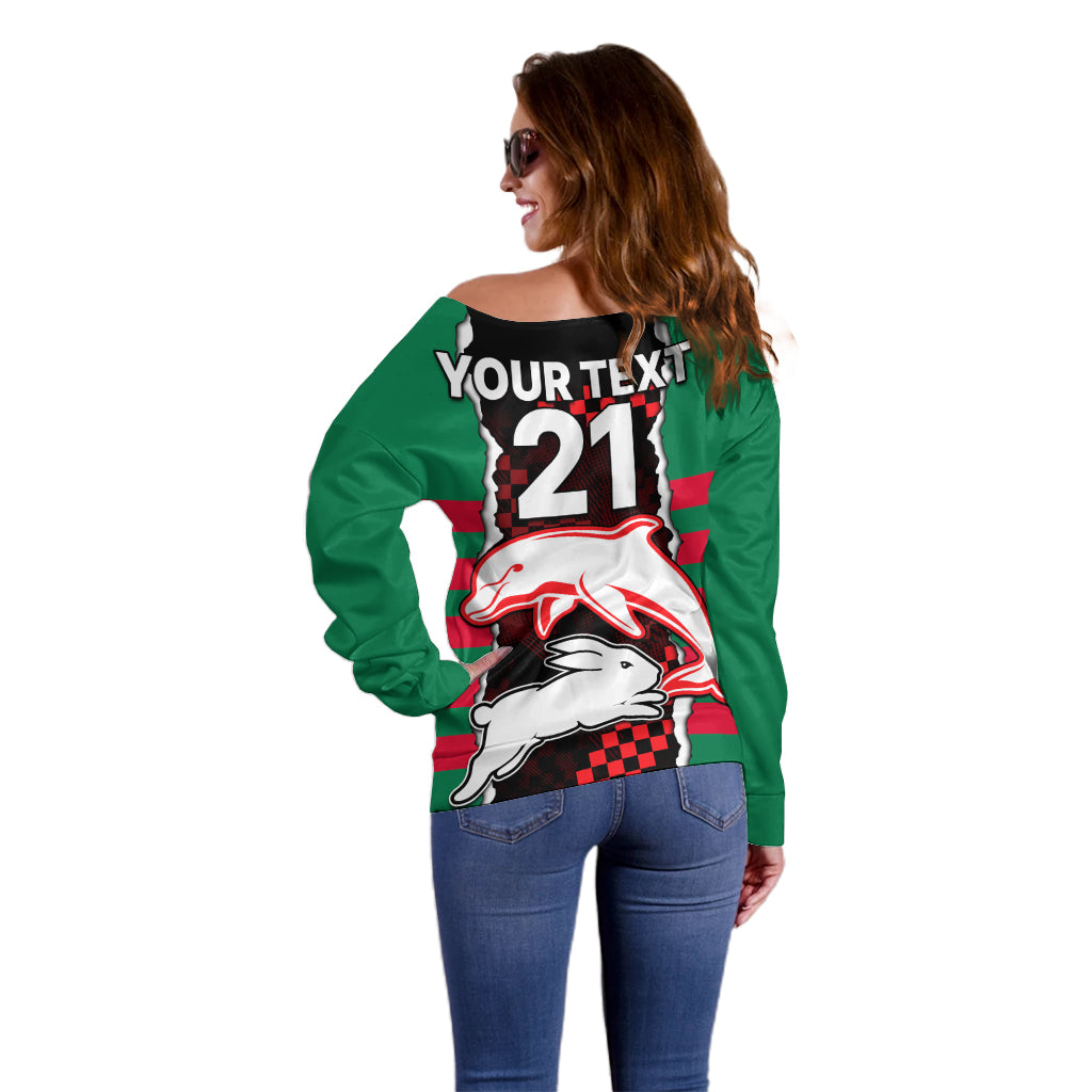 custom-text-and-number-nrl-combine-rabbitohs-and-dolphins-off-shoulder-sweater