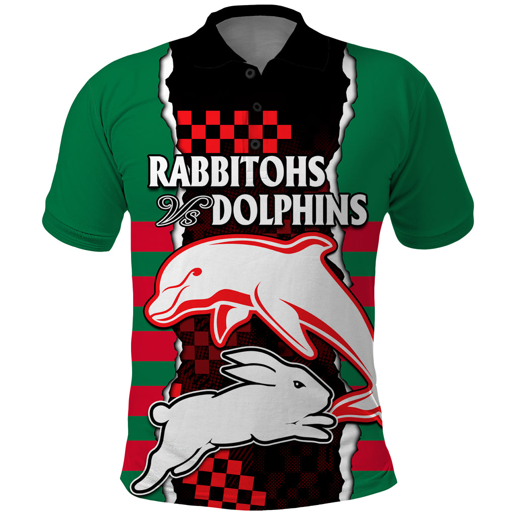 custom-text-and-number-nrl-combine-rabbitohs-and-dolphins-polo-shirt