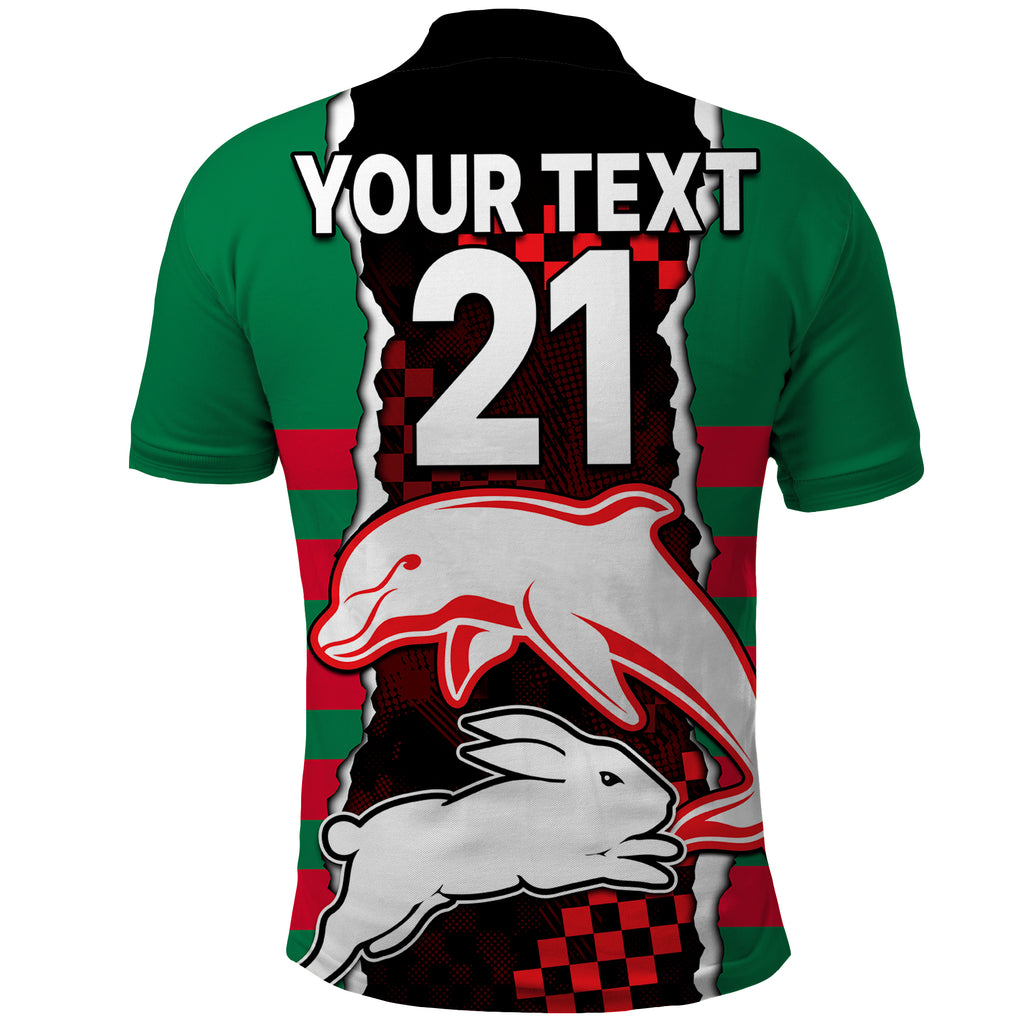 custom-text-and-number-nrl-combine-rabbitohs-and-dolphins-polo-shirt
