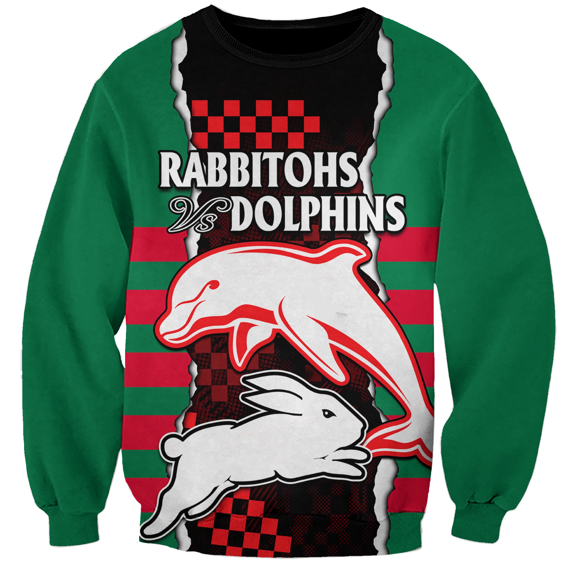 custom-text-and-number-nrl-combine-rabbitohs-and-dolphins-sweatshirt
