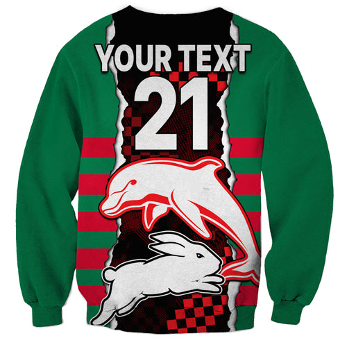 custom-text-and-number-nrl-combine-rabbitohs-and-dolphins-sweatshirt