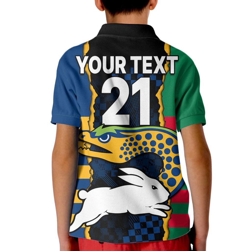 custom-text-and-number-nrl-combine-rabbitohs-and-eels-kid-polo-shirt