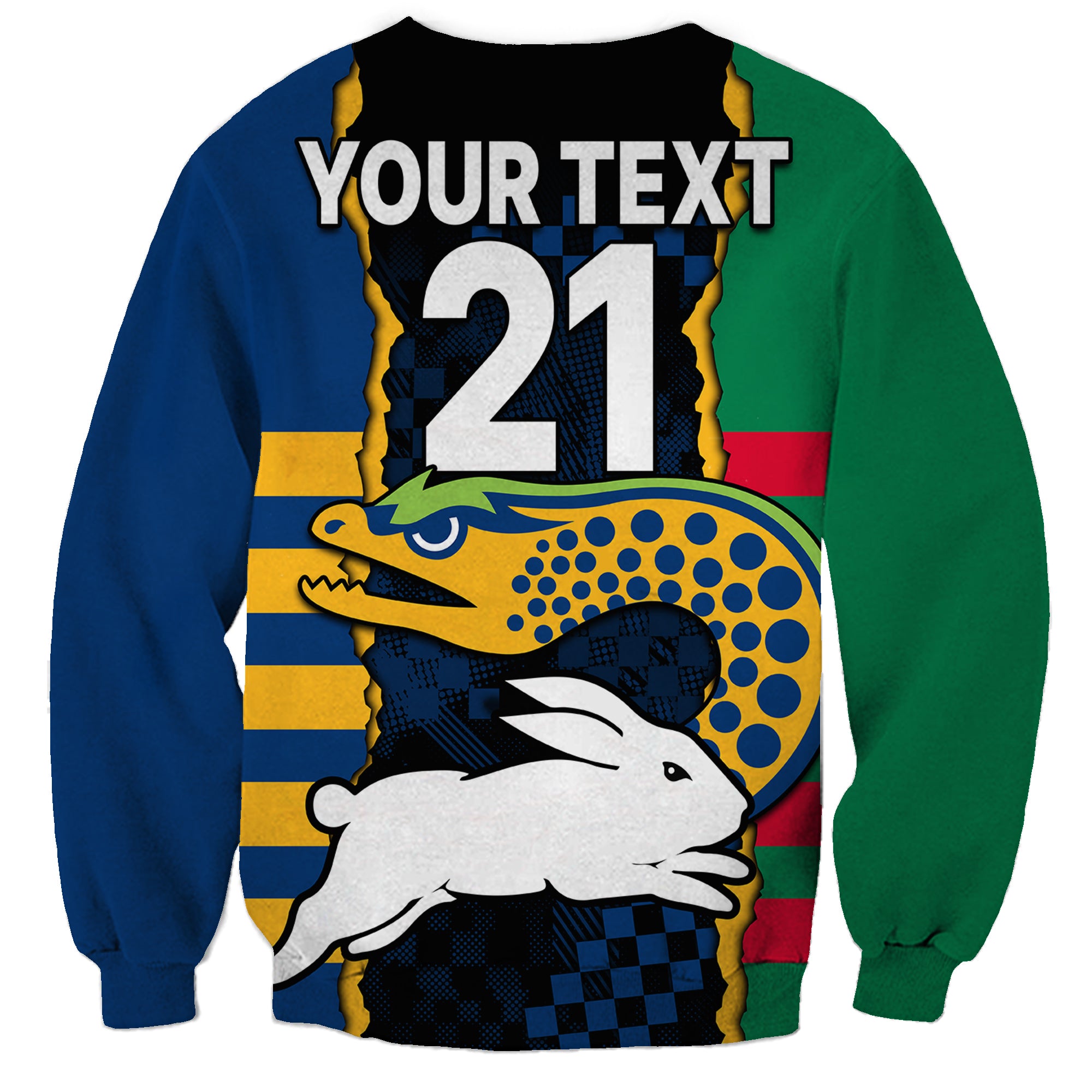 custom-text-and-number-nrl-combine-rabbitohs-and-eels-sweatshirt