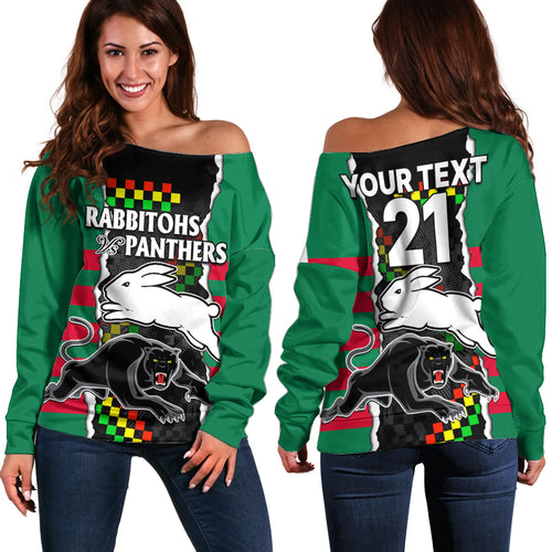 custom-text-and-number-nrl-combine-rabbitohs-and-panthers-off-shoulder-sweater