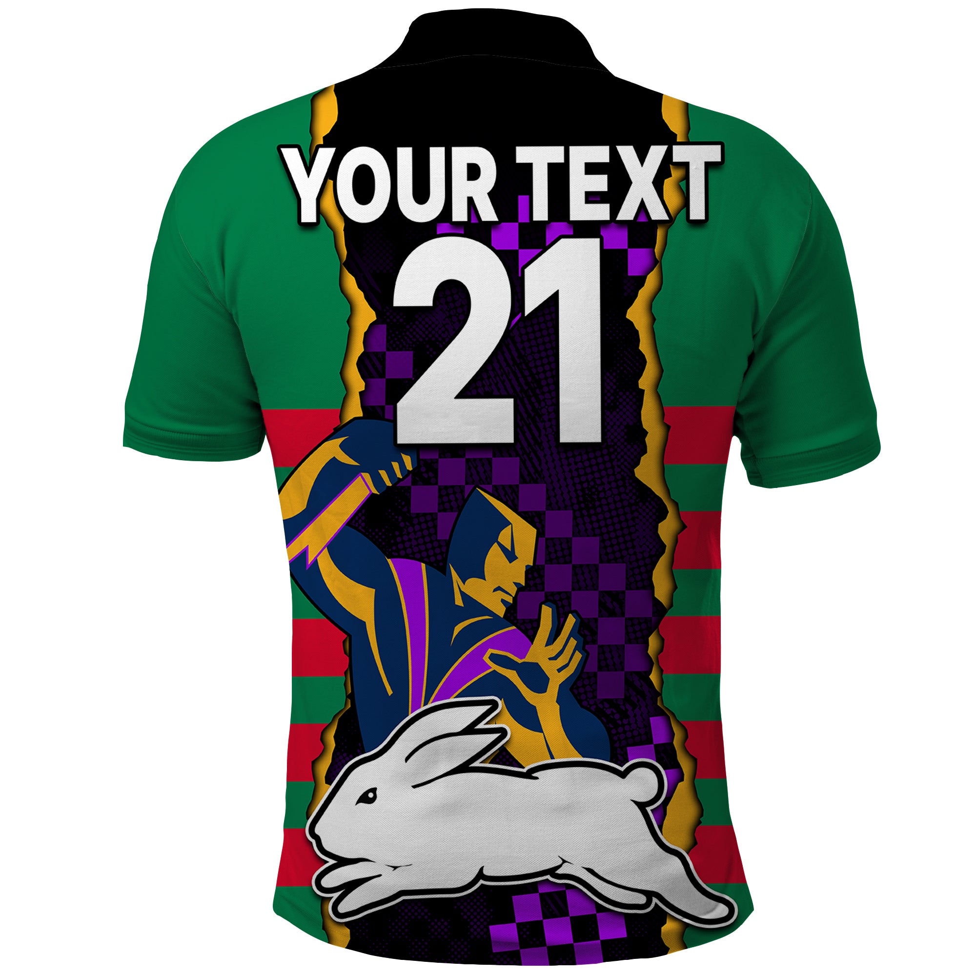 custom-text-and-number-nrl-combine-rabbitohs-and-storm-polo-shirt