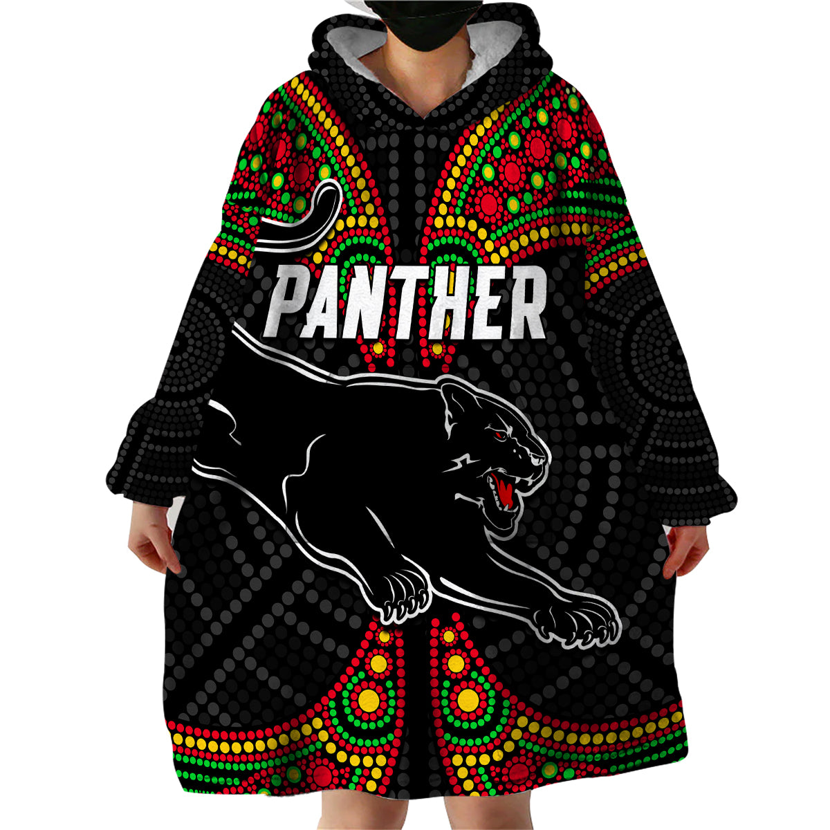 panthers-liquorice-allsorts-rugby-aboriginal-wearable-blanket-hoodie