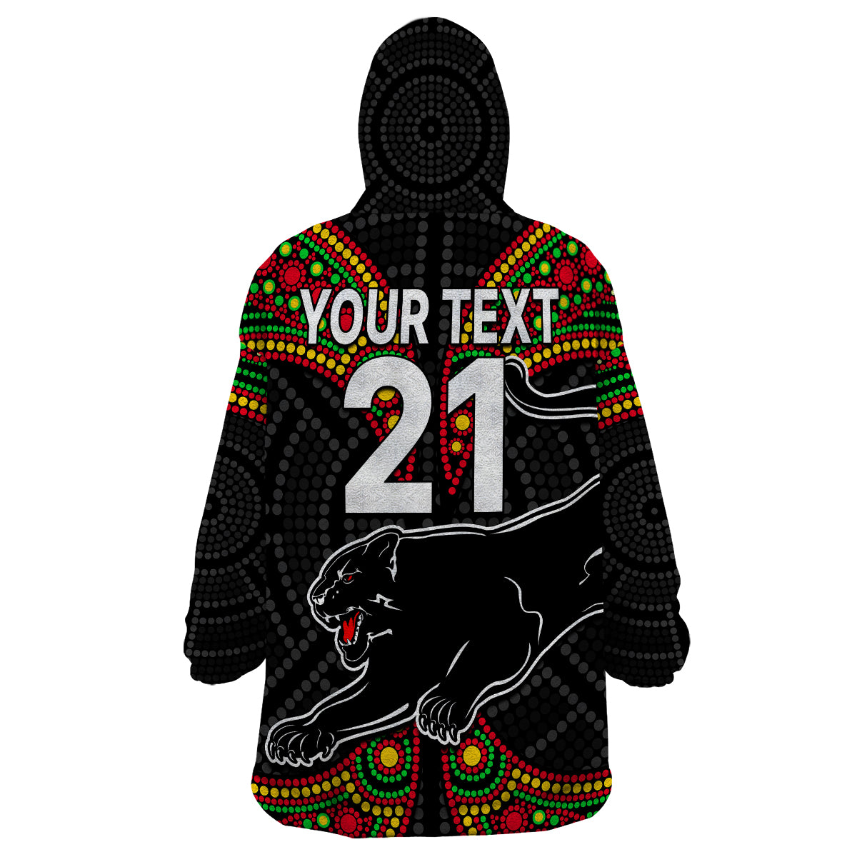 custom-text-and-number-panthers-liquorice-allsorts-rugby-aboriginal-wearable-blanket-hoodie