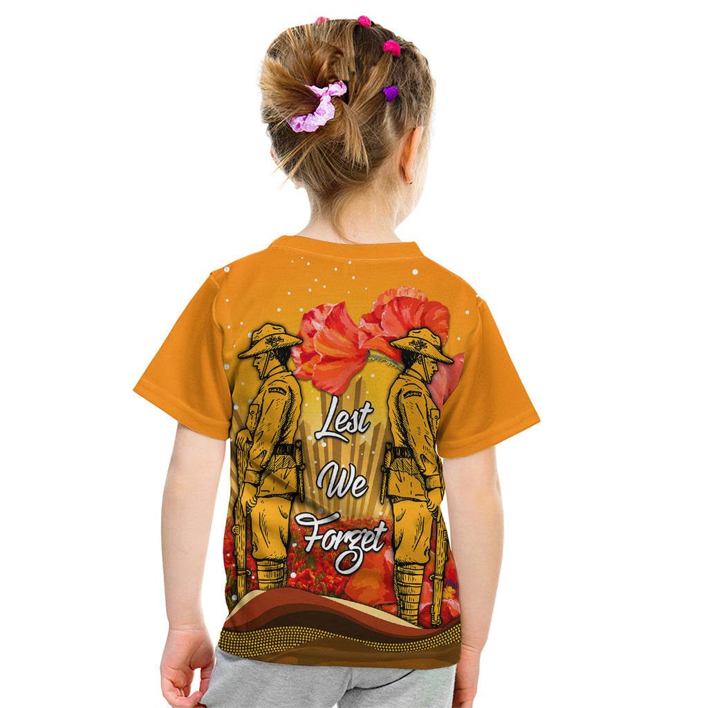 aboriginal-anzac-day-kid-t-shirt-soldier-poppy-vibe