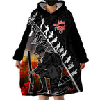 aotearoa-anzac-day-wearable-blanket-hoodie-maori-fern-with-poppy-vibe