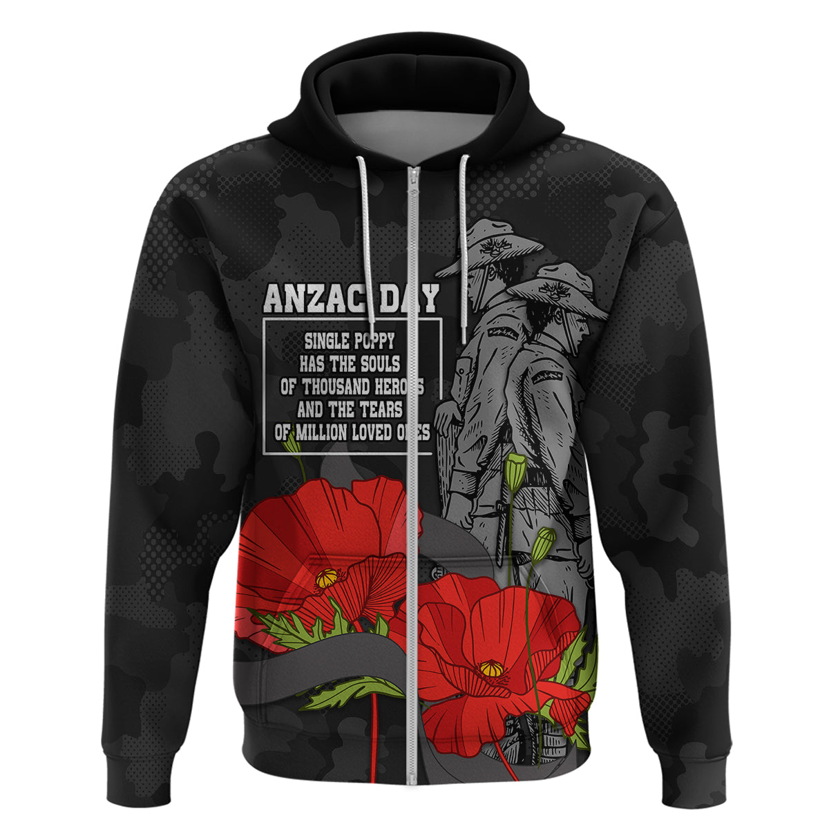 custom-personalised-anzac-day-hoodie-soldiers-fighting-at-war