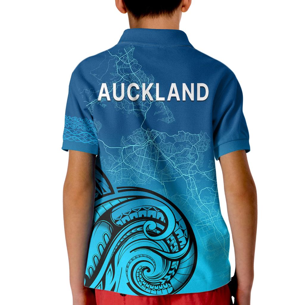 auckland-new-zealand-city-map-kid-polo-shirt