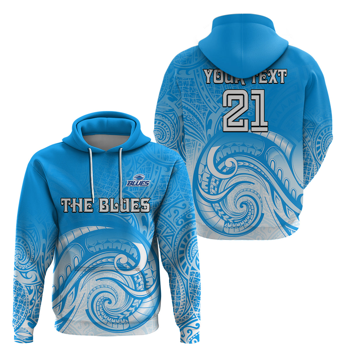 custom-text-and-number-super-blues-rugby-union-auckland-hoodie-new-zealand-koru-maori