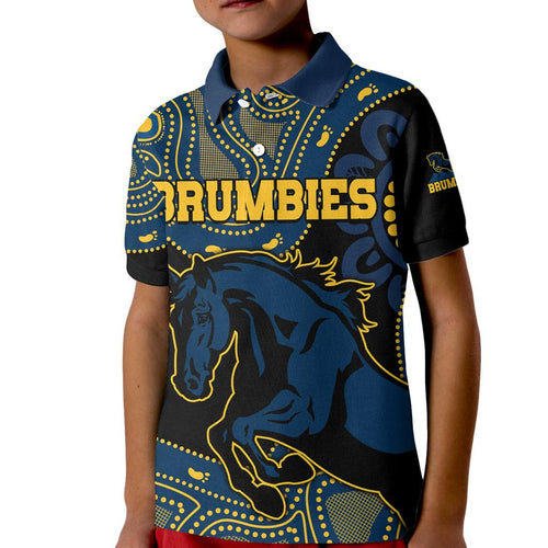 custom-text-and-number-brumbies-rugby-union-kid-polo-shirt-australia-indigenous-aboriginal