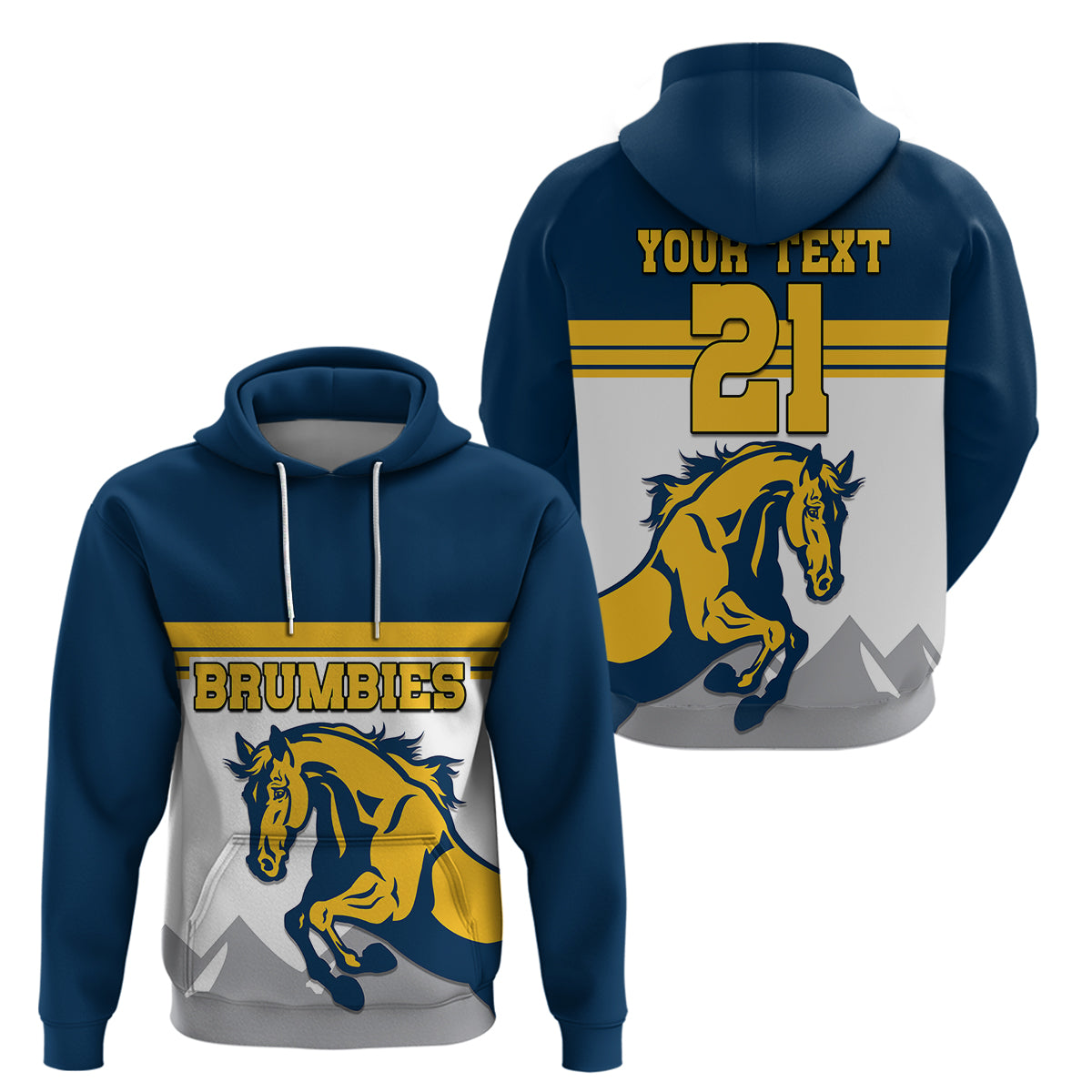 custom-text-and-number-brumbies-rugby-union-hoodie-australia-silhouettes-of-horses