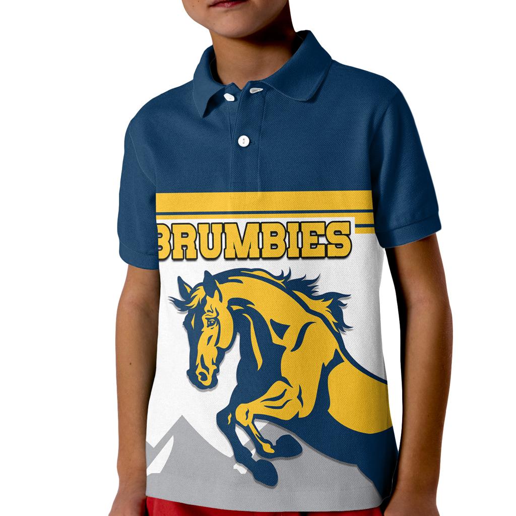 custom-text-and-number-brumbies-rugby-union-kid-polo-shirt-australia-silhouettes-of-horses