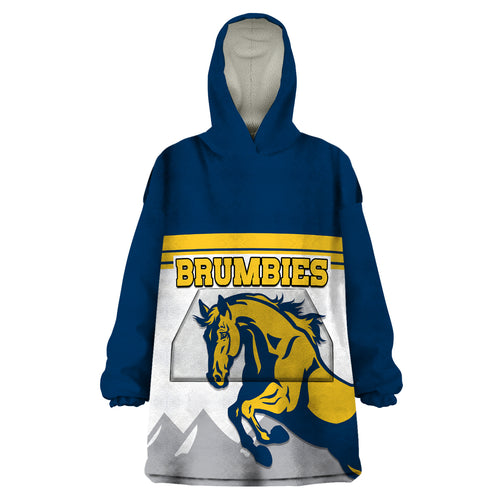 custom-text-and-number-brumbies-rugby-union-wearable-blanket-hoodie-australia-silhouettes-of-horses