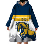 custom-text-and-number-brumbies-rugby-union-wearable-blanket-hoodie-australia-silhouettes-of-horses