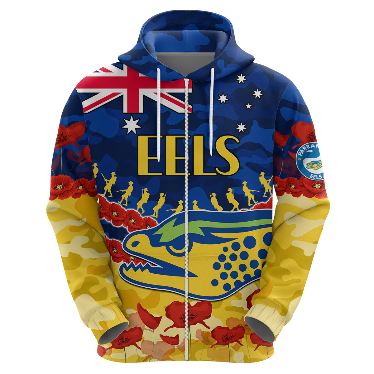 custom-text-and-number-eels-rugby-anzac-hoodie-lest-we-forget