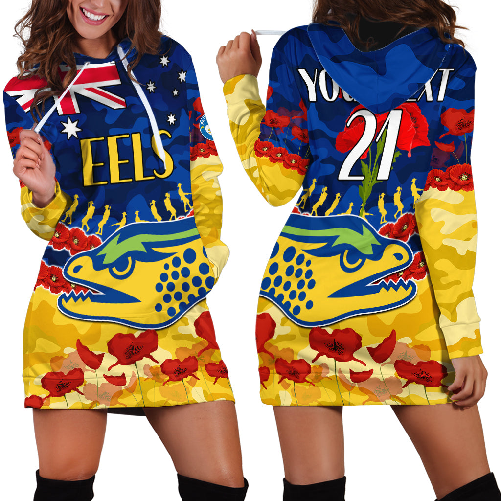 custom-text-and-number-eels-rugby-anzac-hoodie-dress-lest-we-forget