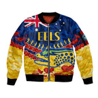 custom-text-and-number-eels-rugby-anzac-sleeve-zip-bomber-jacket-lest-we-forget