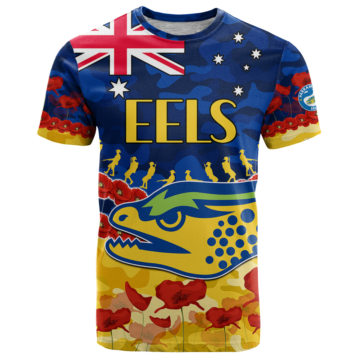 custom-text-and-number-eels-rugby-anzac-t-shirt-lest-we-forget