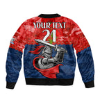 custom-text-and-number-knights-rugby-anzac-bomber-jacket-lest-we-forget
