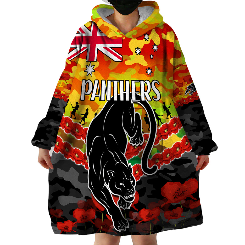 custom-text-and-number-panthers-rugby-anzac-wearable-blanket-hoodie-lest-we-forget