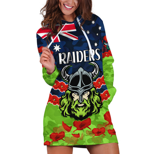 custom-text-and-number-raiders-rugby-anzac-hoodie-dress-lest-we-forget