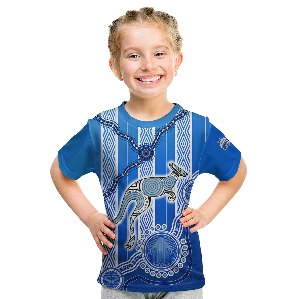 custom-text-and-number-kangaroos-indigenous-kid-t-shirt-north-melbourne-football