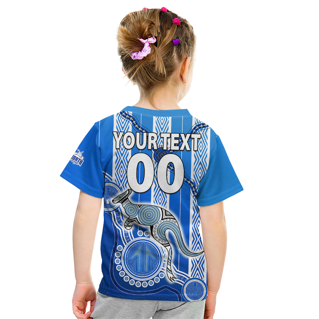 custom-text-and-number-kangaroos-indigenous-kid-t-shirt-north-melbourne-football