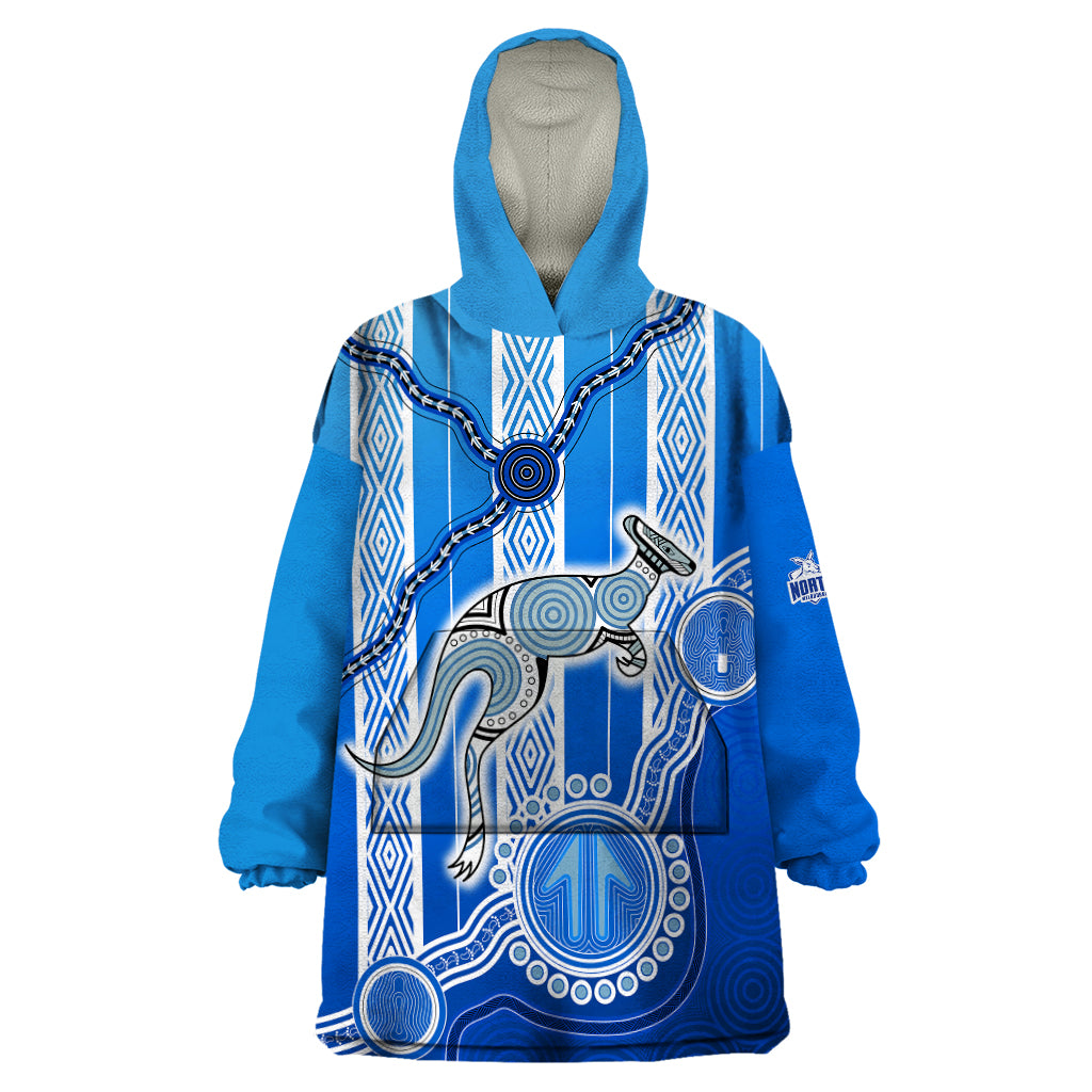 custom-text-and-number-kangaroos-indigenous-wearable-blanket-hoodie-north-melbourne-football