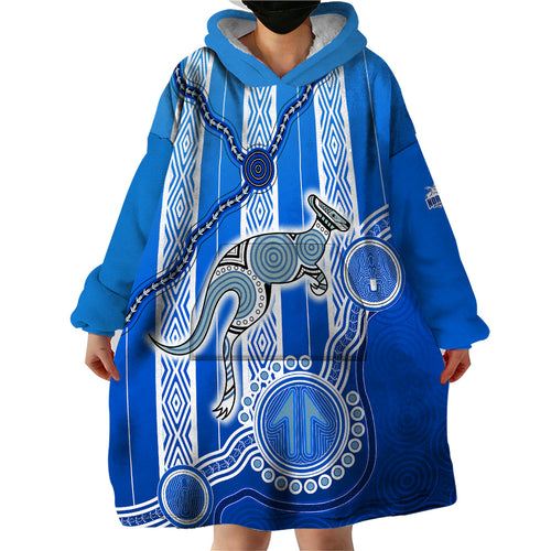 custom-text-and-number-kangaroos-indigenous-wearable-blanket-hoodie-north-melbourne-football