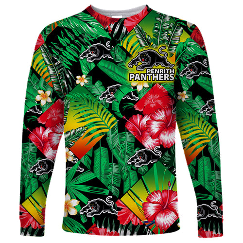 panthers-rugby-long-sleeve-shirt-fashion-tropical-jungle-flowers