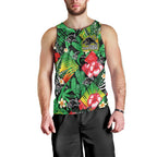 panthers-rugby-men-tank-top-fashion-tropical-jungle-flowers