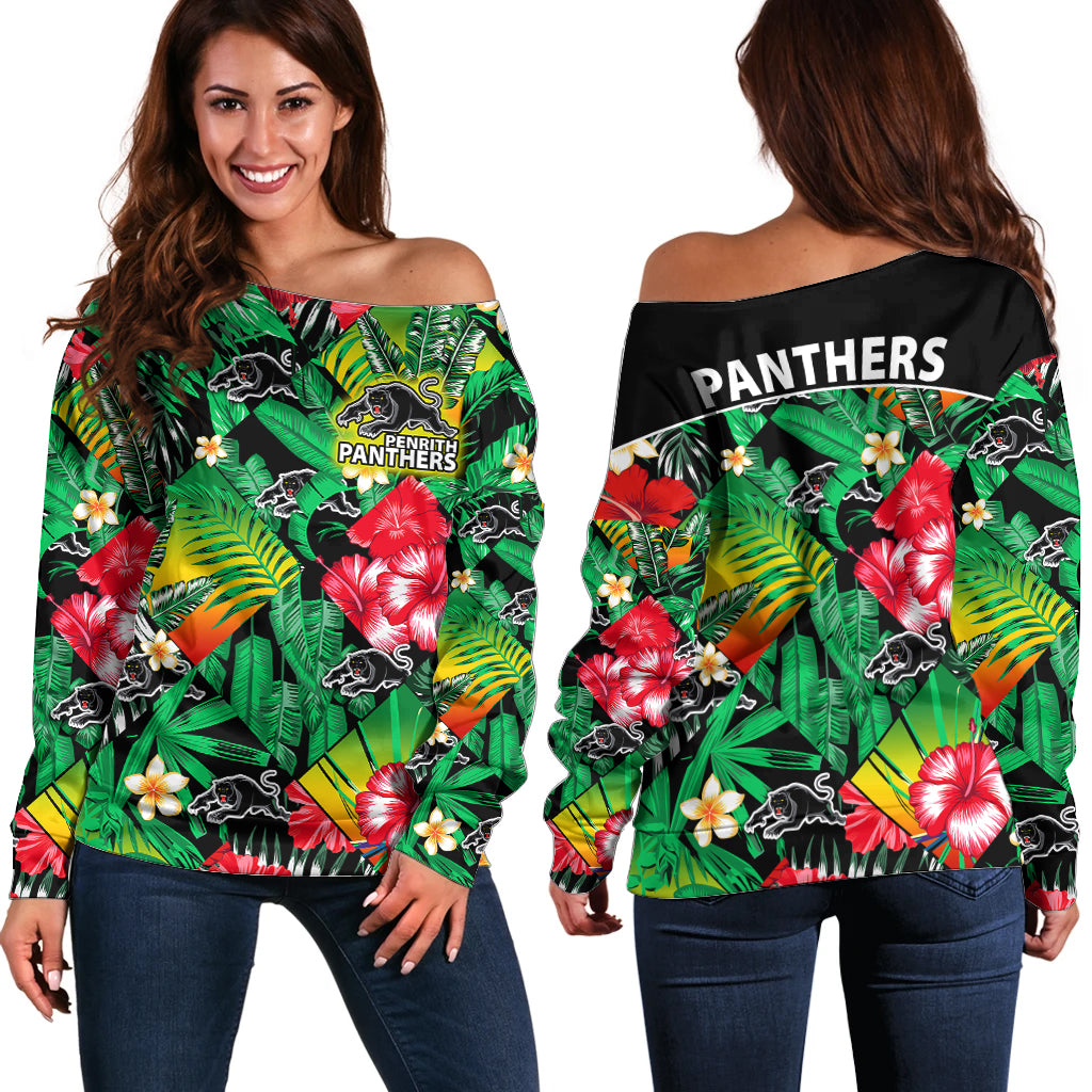 panthers-rugby-off-shoulder-sweater-fashion-tropical-jungle-flowers