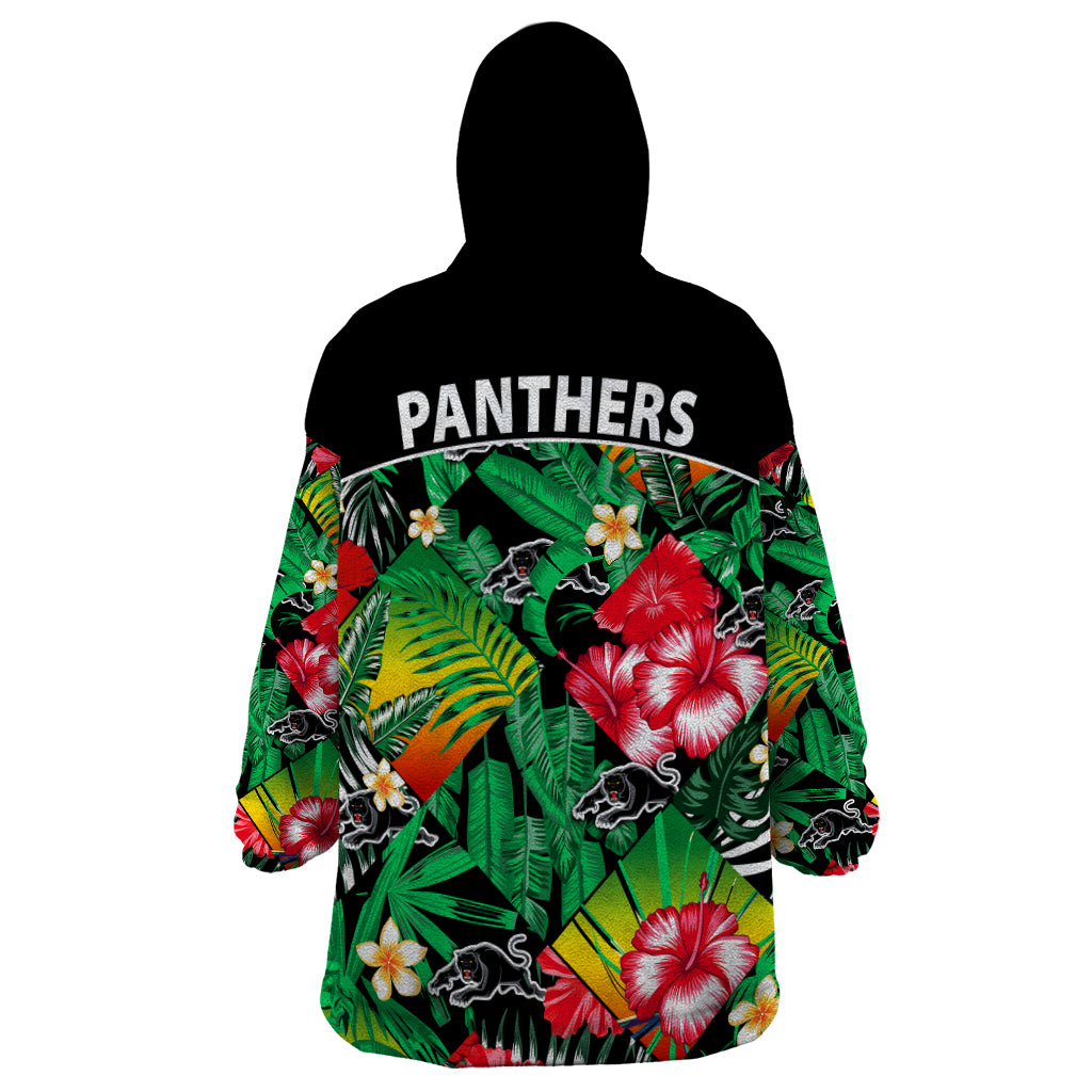 panthers-rugby-wearable-blanket-hoodie-fashion-tropical-jungle-flowers