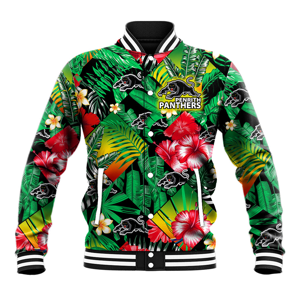 custom-personalised-panthers-rugby-baseball-jacket-fashion-tropical-jungle-flowers