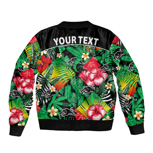 custom-personalised-panthers-rugby-bomber-jacket-fashion-tropical-jungle-flowers