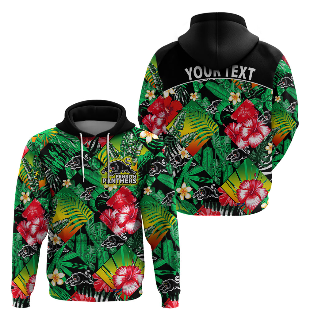 custom-personalised-panthers-rugby-hoodie-fashion-tropical-jungle-flowers