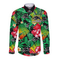 custom-personalised-panthers-rugby-long-sleeve-button-shirt-fashion-tropical-jungle-flowers