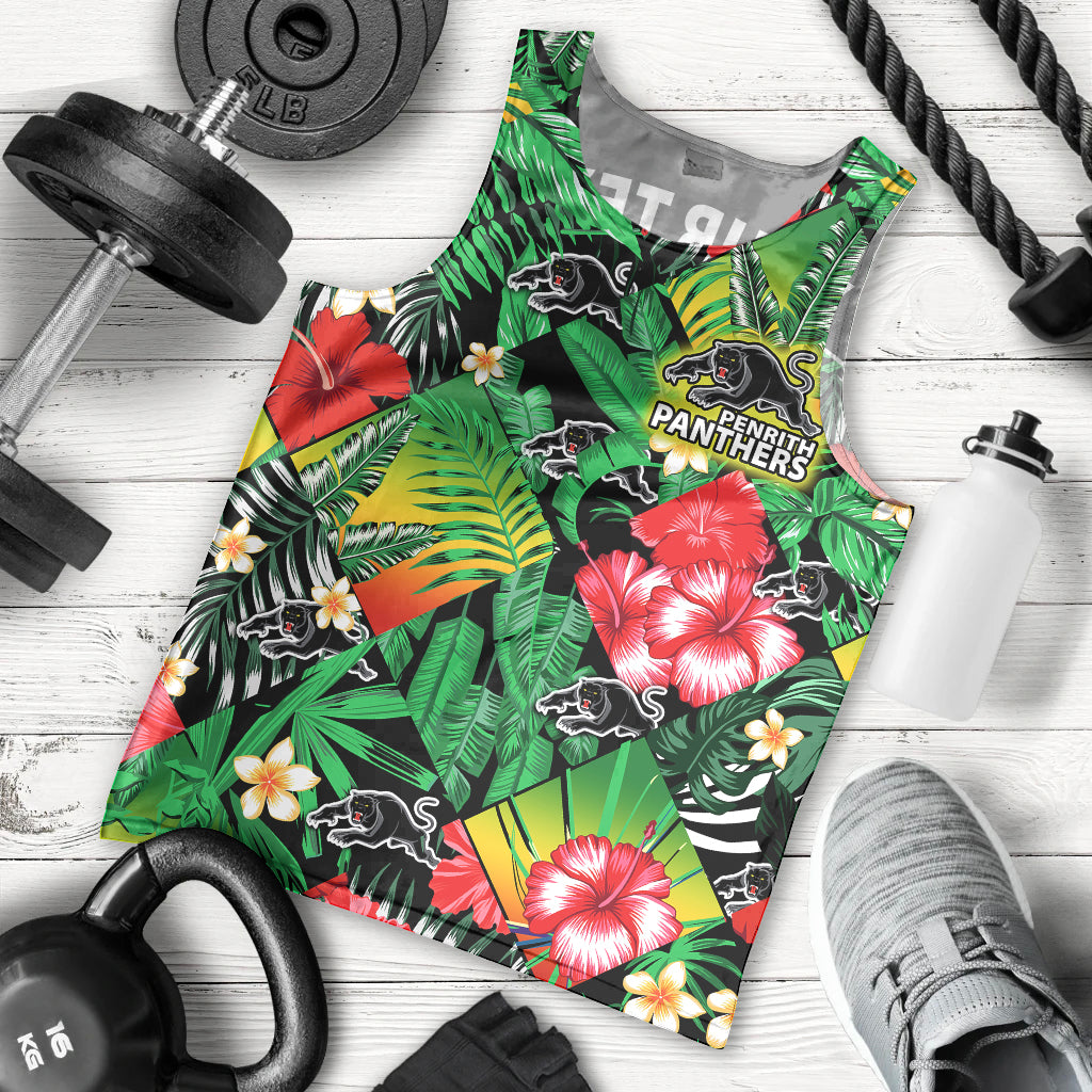 custom-personalised-panthers-rugby-men-tank-top-fashion-tropical-jungle-flowers