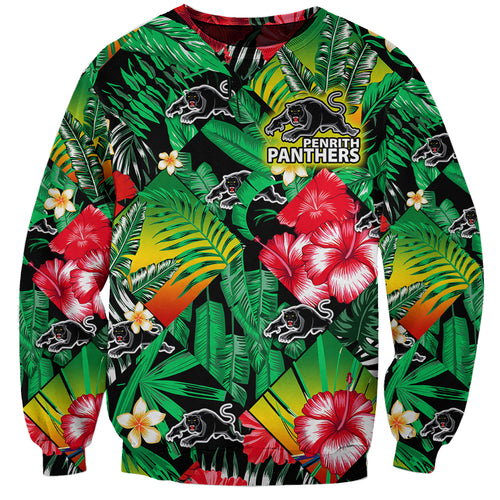 custom-personalised-panthers-rugby-sweatshirt-fashion-tropical-jungle-flowers