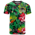 custom-personalised-panthers-rugby-t-shirt-fashion-tropical-jungle-flowers