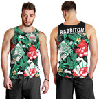 rabbitohs-rugby-men-tank-top-fashion-tropical-jungle-flowers