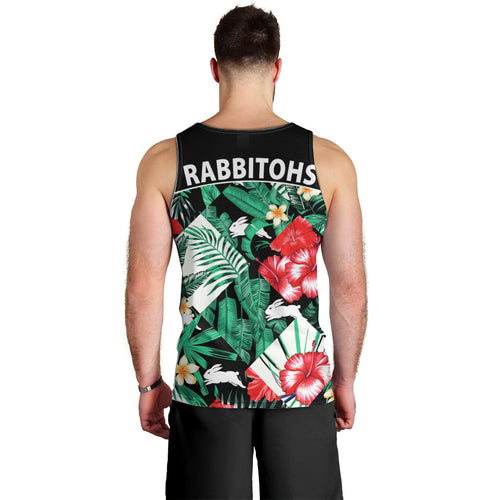 rabbitohs-rugby-men-tank-top-fashion-tropical-jungle-flowers